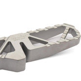 Durable aluminum construction for outdoor fence steps